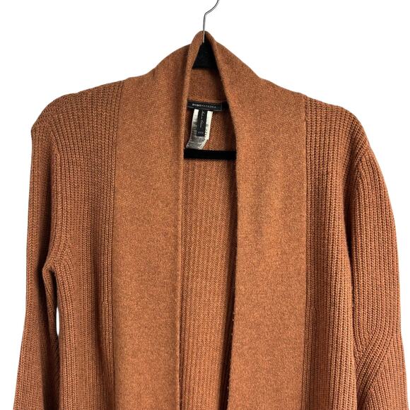 BCBGMaxazria Cardigan XXS Tan Merino Wool Blend‎ - Picture 4 of 8